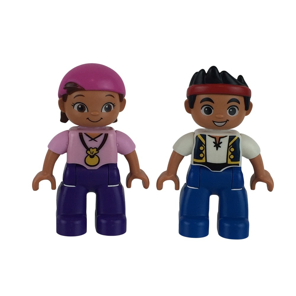 Lego Duplo Disney Jake and the Neverland Pirates‎ Izzy & Jake Figures